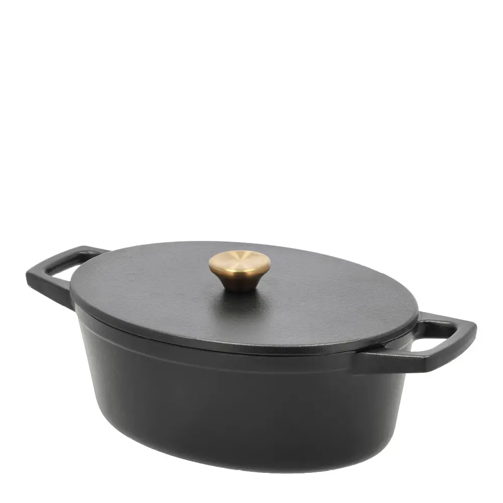 Holm Valurautapata 3,8 L Musta