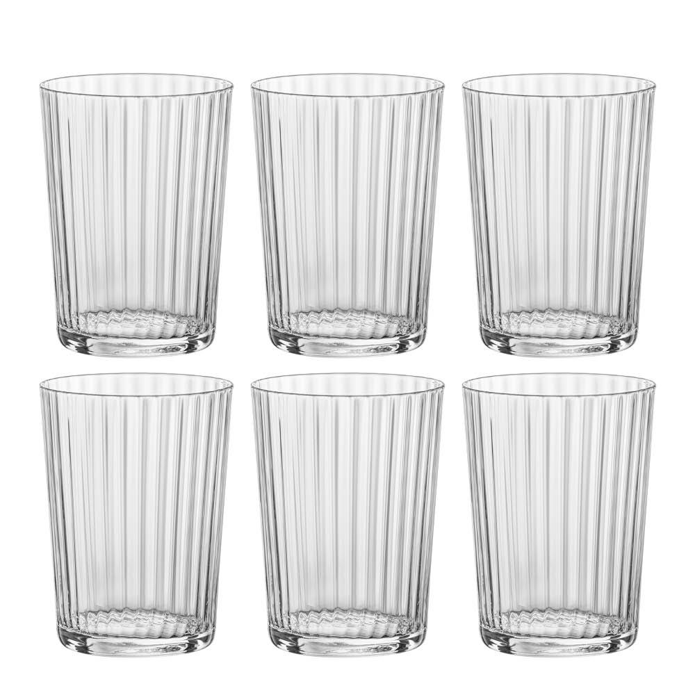 Modern House Aqua vannglass 50 cl 6 stk klar