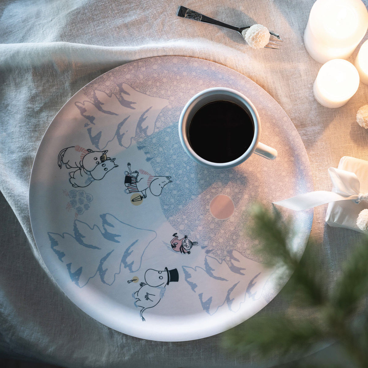 Muurla Mummi brett 35 cm la det snø