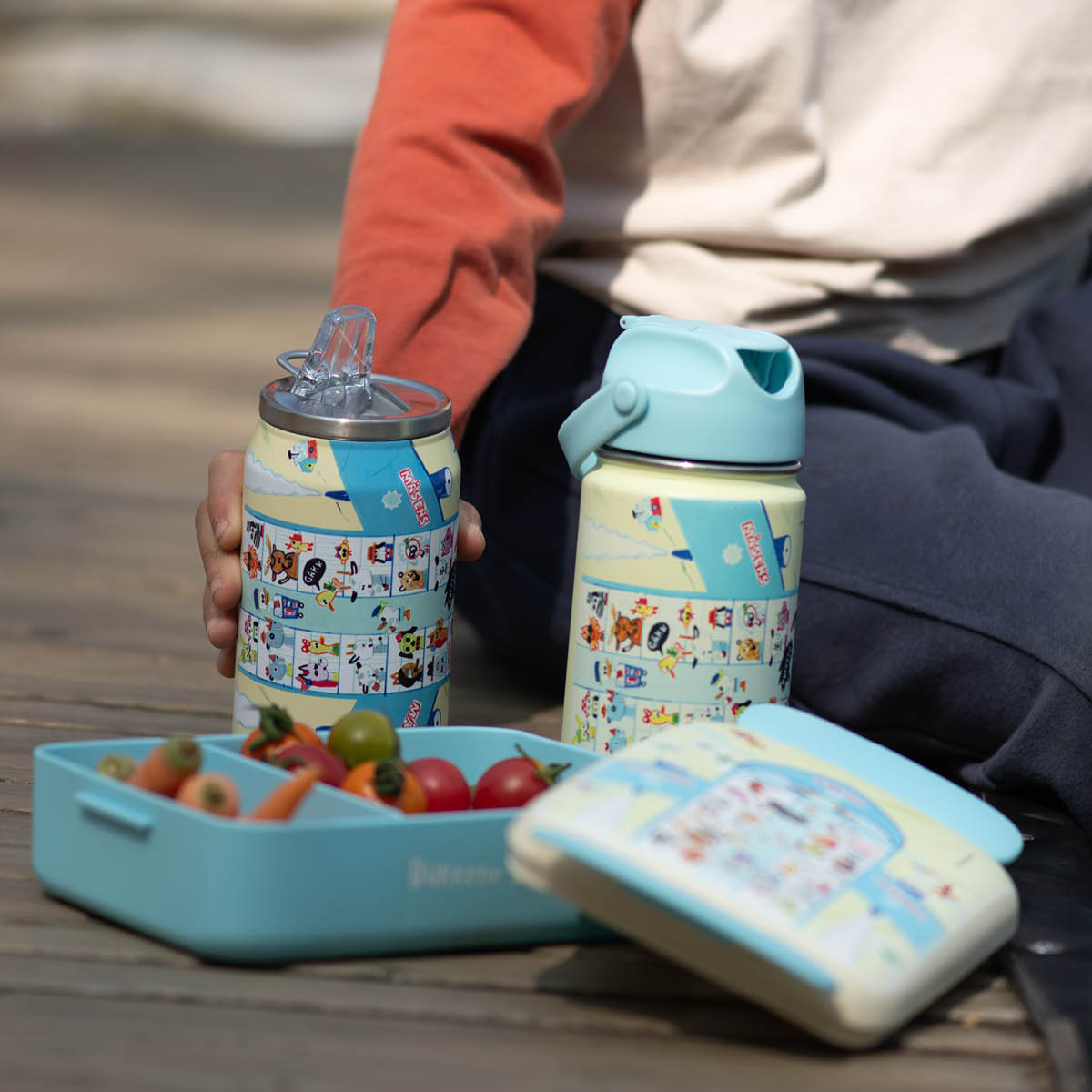 Modern House Bockarna Bruse Eväsrasia 0,9 L Keltainen/Sininen