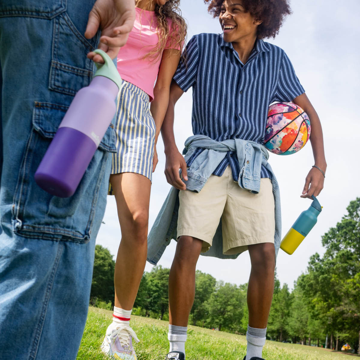 Klean Kanteen Rise termoflaske 0,47L med sportslokk Brittany Kaleidoscope