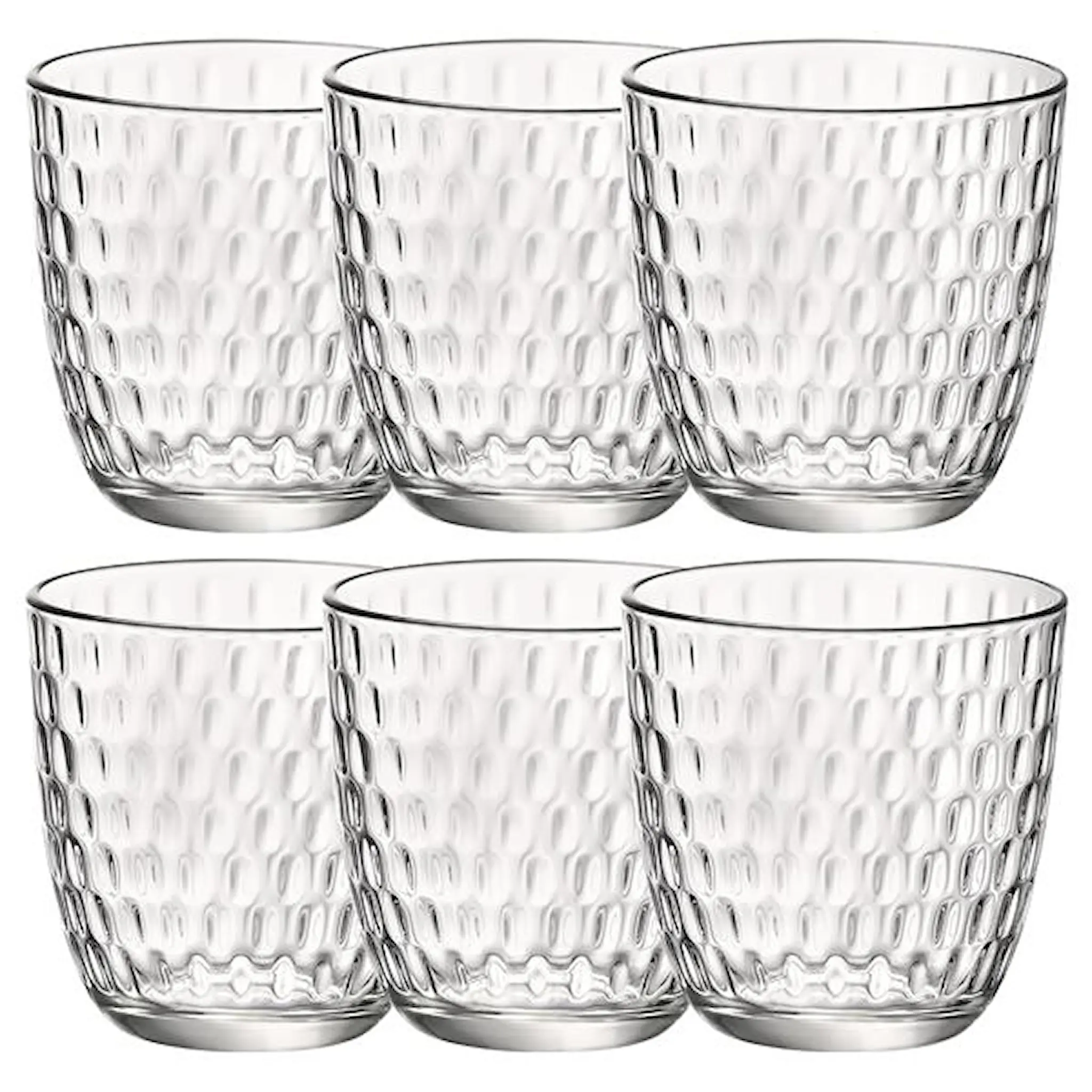 Modern House Aqua Vattenglas 29 cl 6-pack Klar