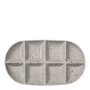 Ditte serveringsfat 36x20 cm grå/svart
