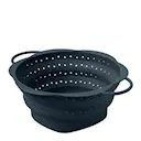 Hopfällbart durkslag L 32/23 cm antracitgrå