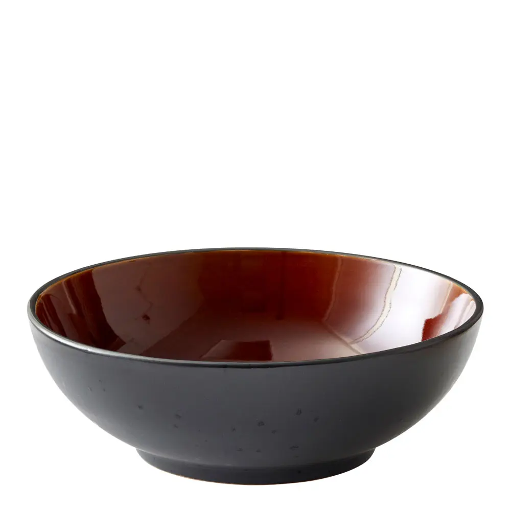 Bitz Salaattikulho 24 cm Musta/Meripihka