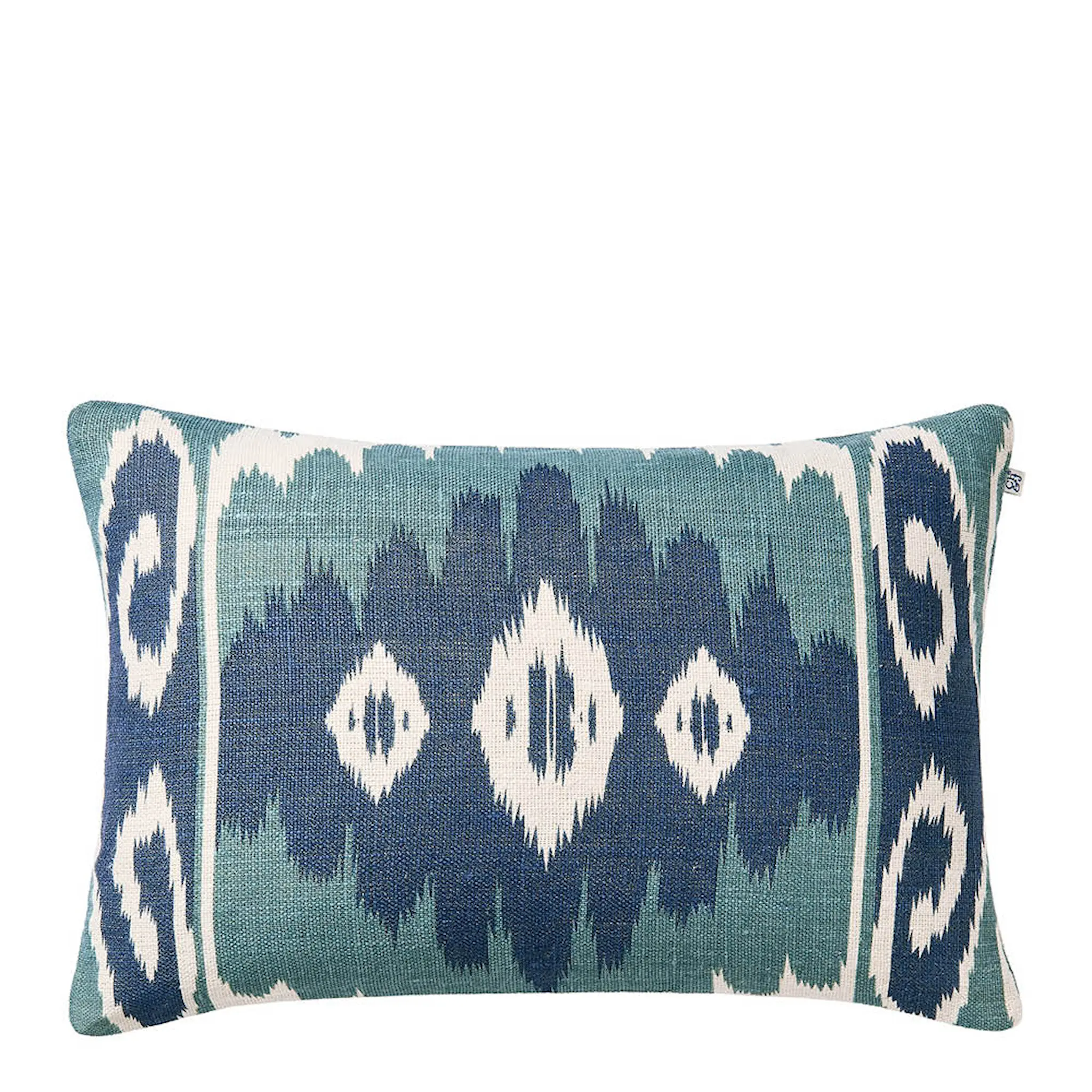 Chhatwal & Jonsson Laya kuddfodral linne 40x60 cm Off White/Heaven Blue/Palace Blue