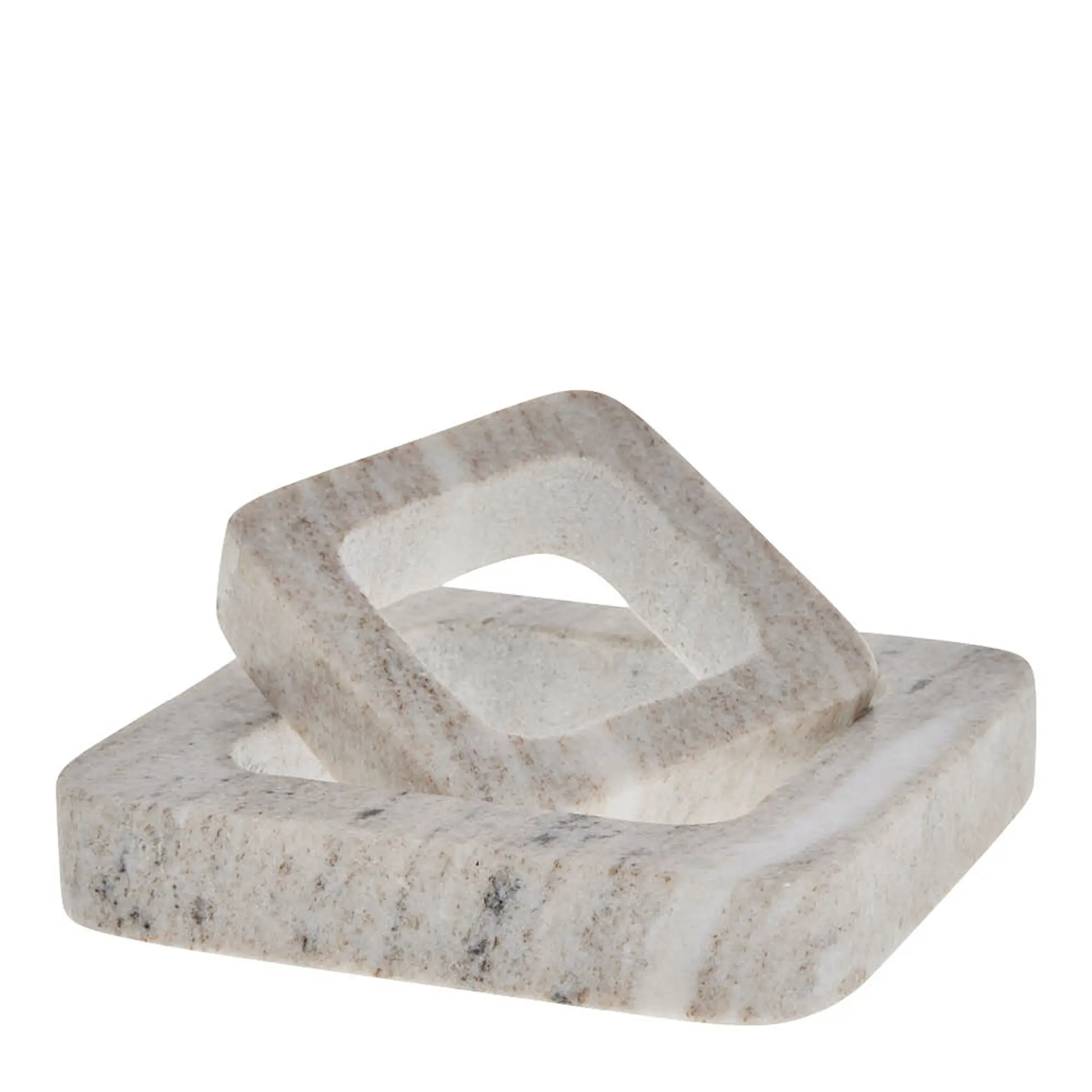 Lene Bjerre Elina grytunderlägg 15x15 cm mörk sand