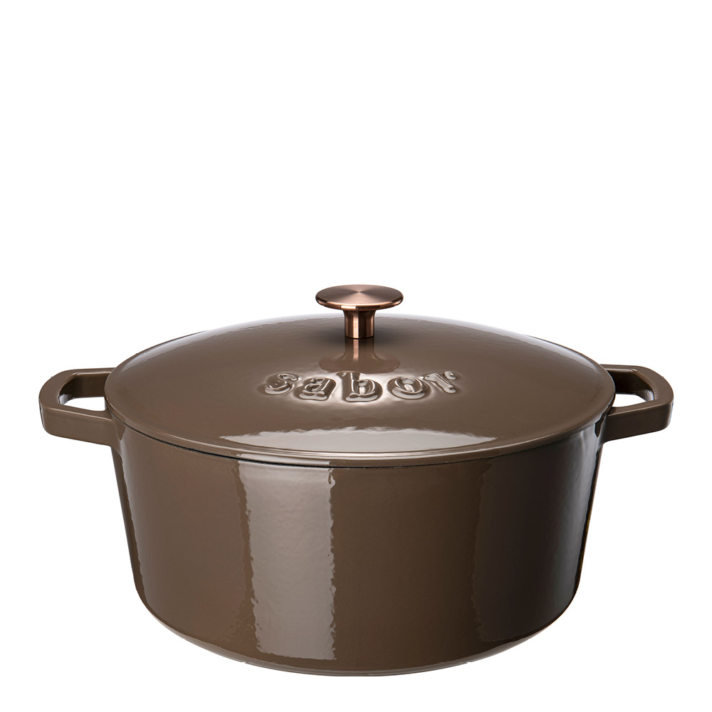 Sabor Sabor Gjutjärnsgryta 6,7 L Mahogny