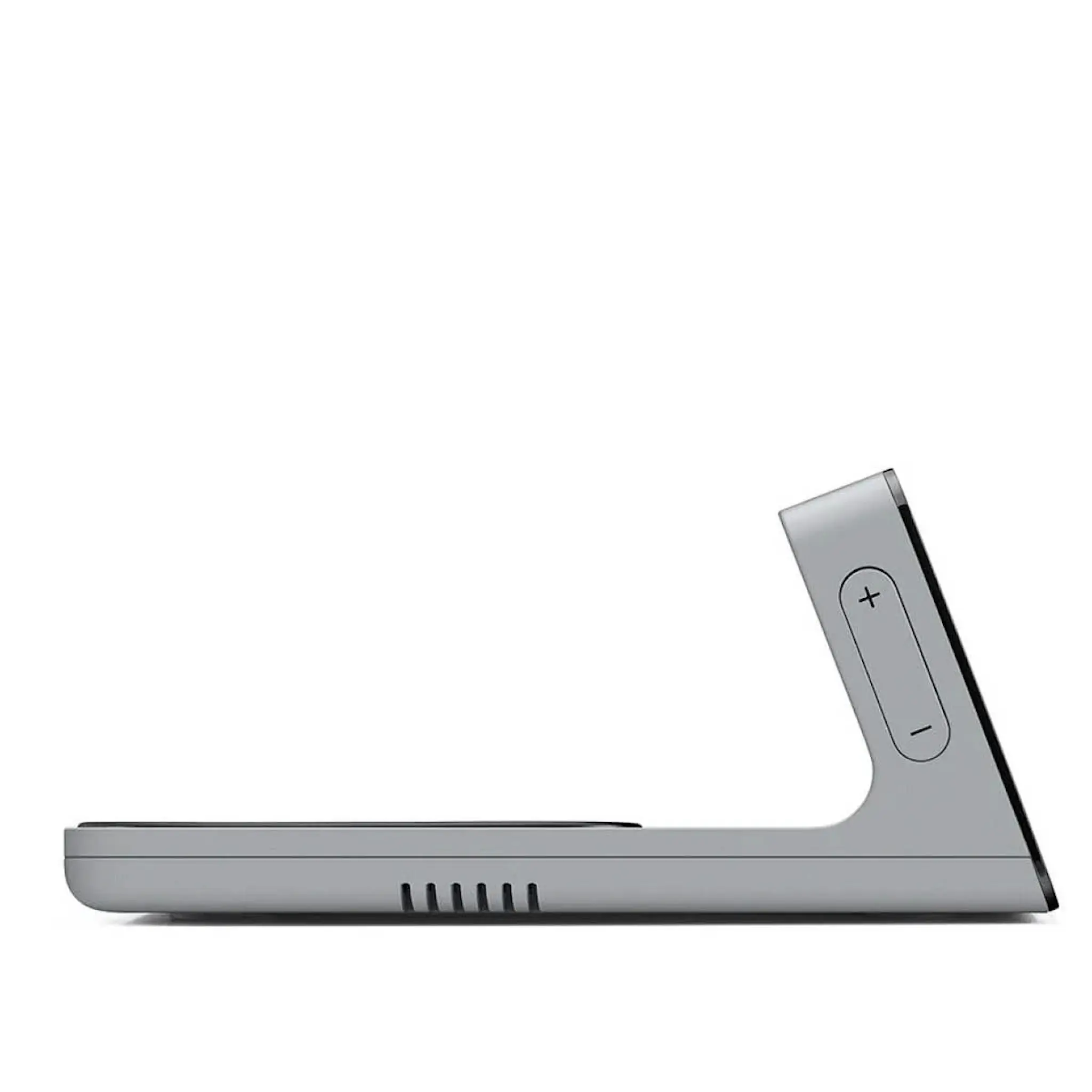 Braun Vekkerklokke digital 14 cm grå