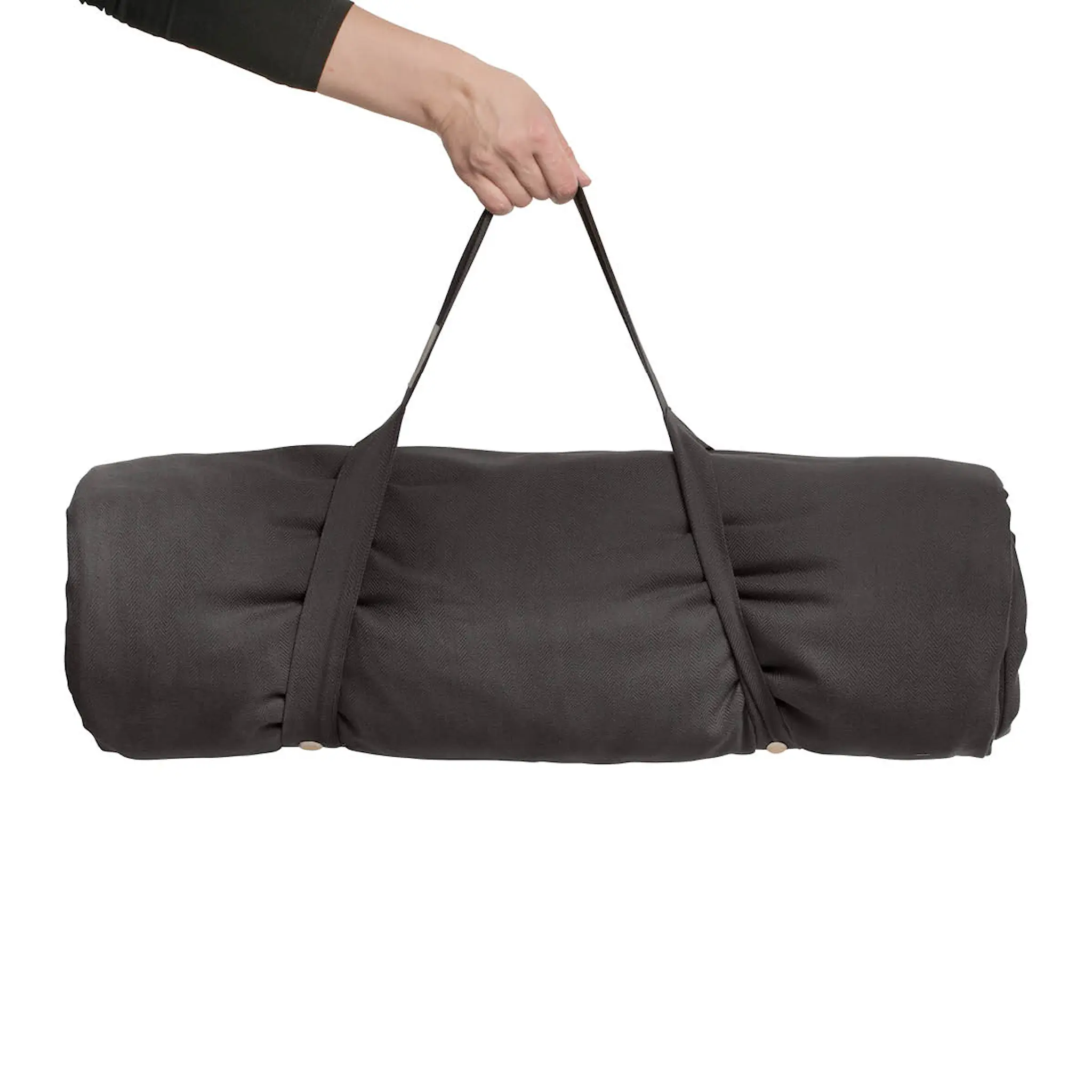 The Organic Company Meditasjonsmatte To-Go 70x200 cm mørkegrå