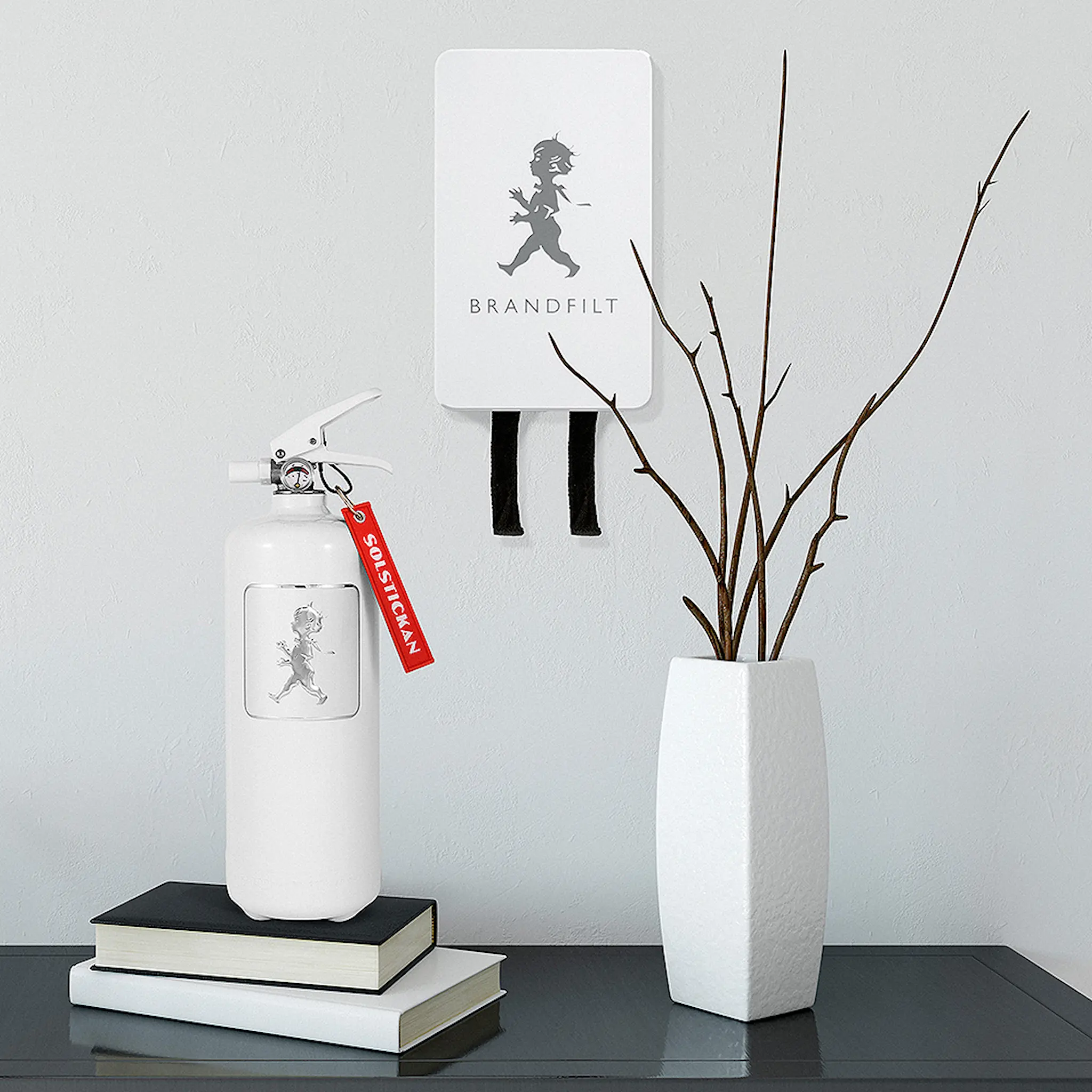 SOLSTICKAN Sammutuspeite 120x120 cm Valkoinen