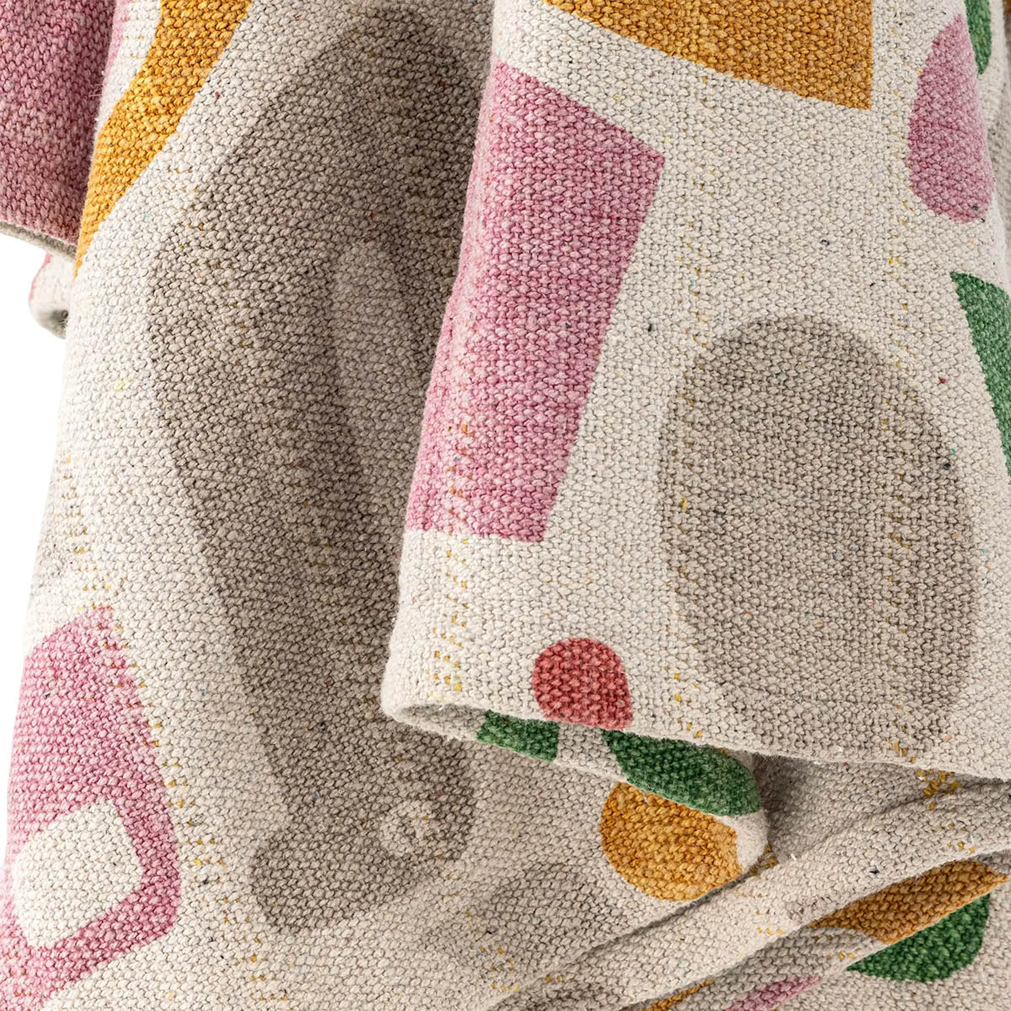 Bloomingville MINI Filur pläd 160x130 cm flerfärgad