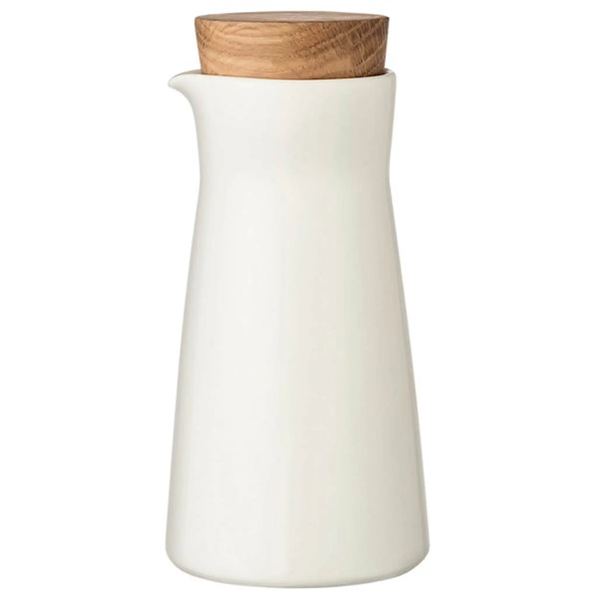 iittala Teema Karaff 20 cl Med Trälock Vit