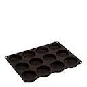 Flexiform BurgerBun bakform för 12 styck hamburgerbröd à 6 cm