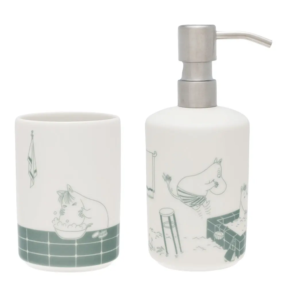 Muumi Saippuapumppu + Hammasharjateline Kylpyhetki