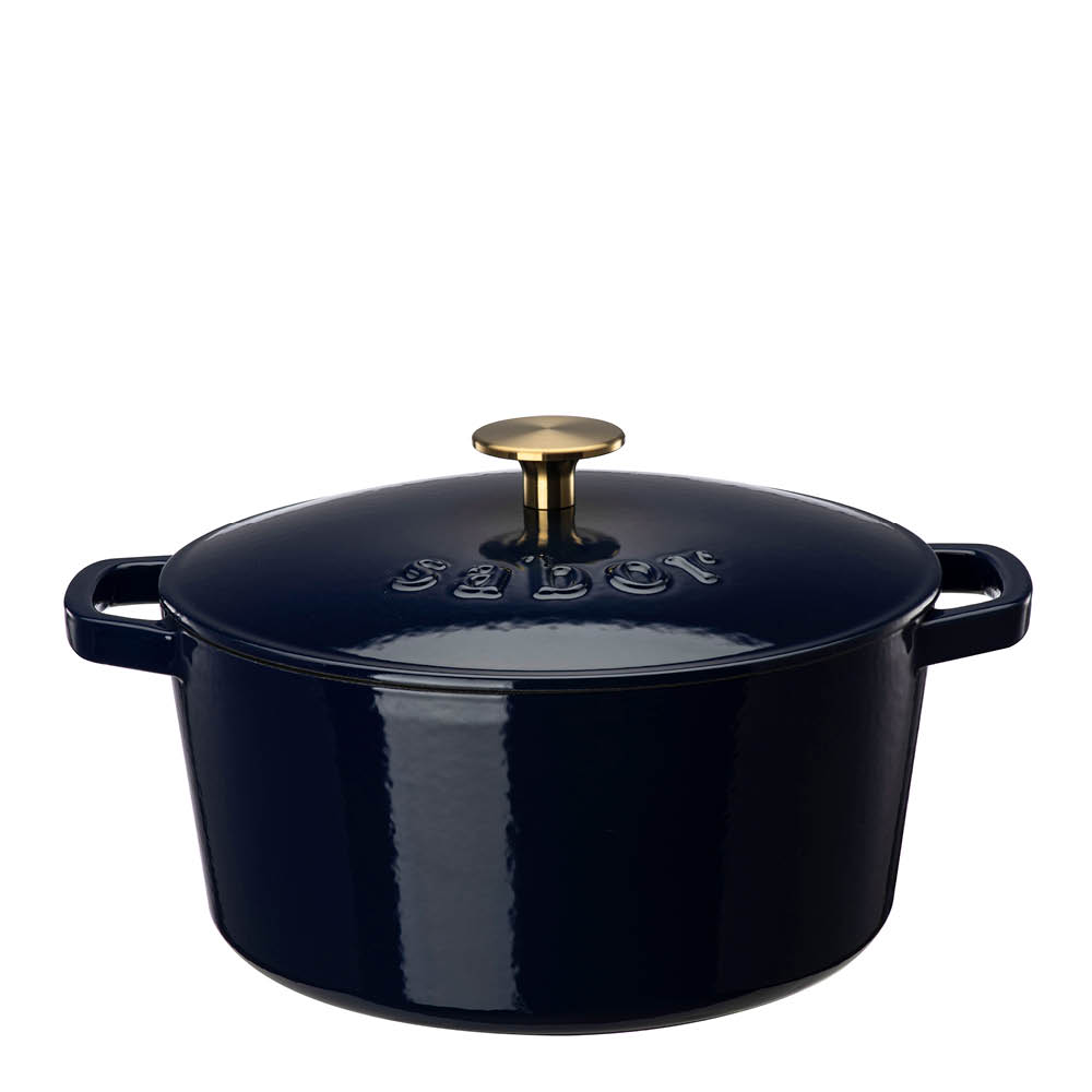 Sabor Classic gjutjärnsgryta 4,4 L Midnight Blue