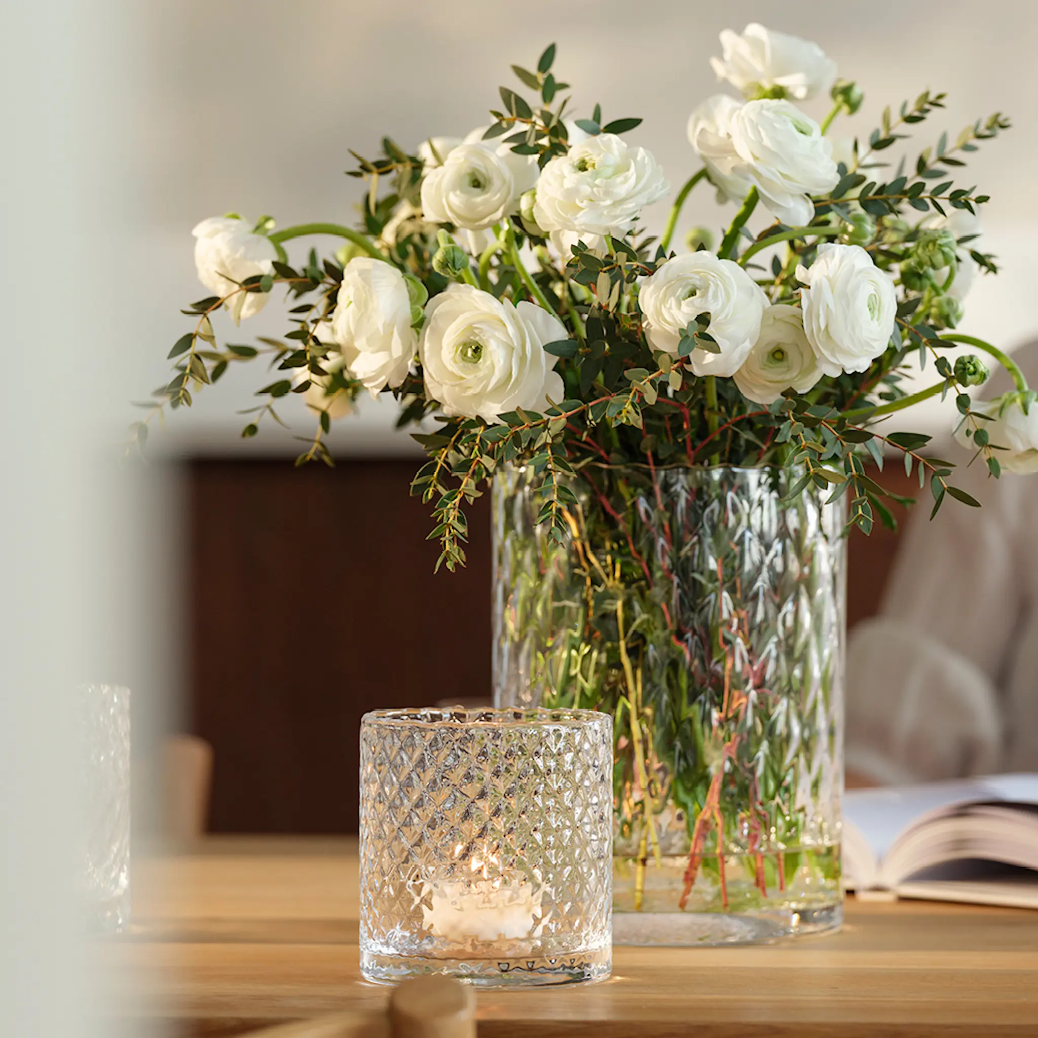 Magnor Harlekin Maljakko 24 cm Kirkas