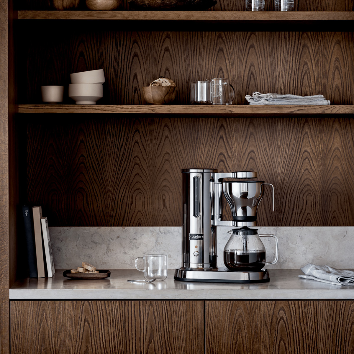 Aarke Aarke kaffebryggare stål