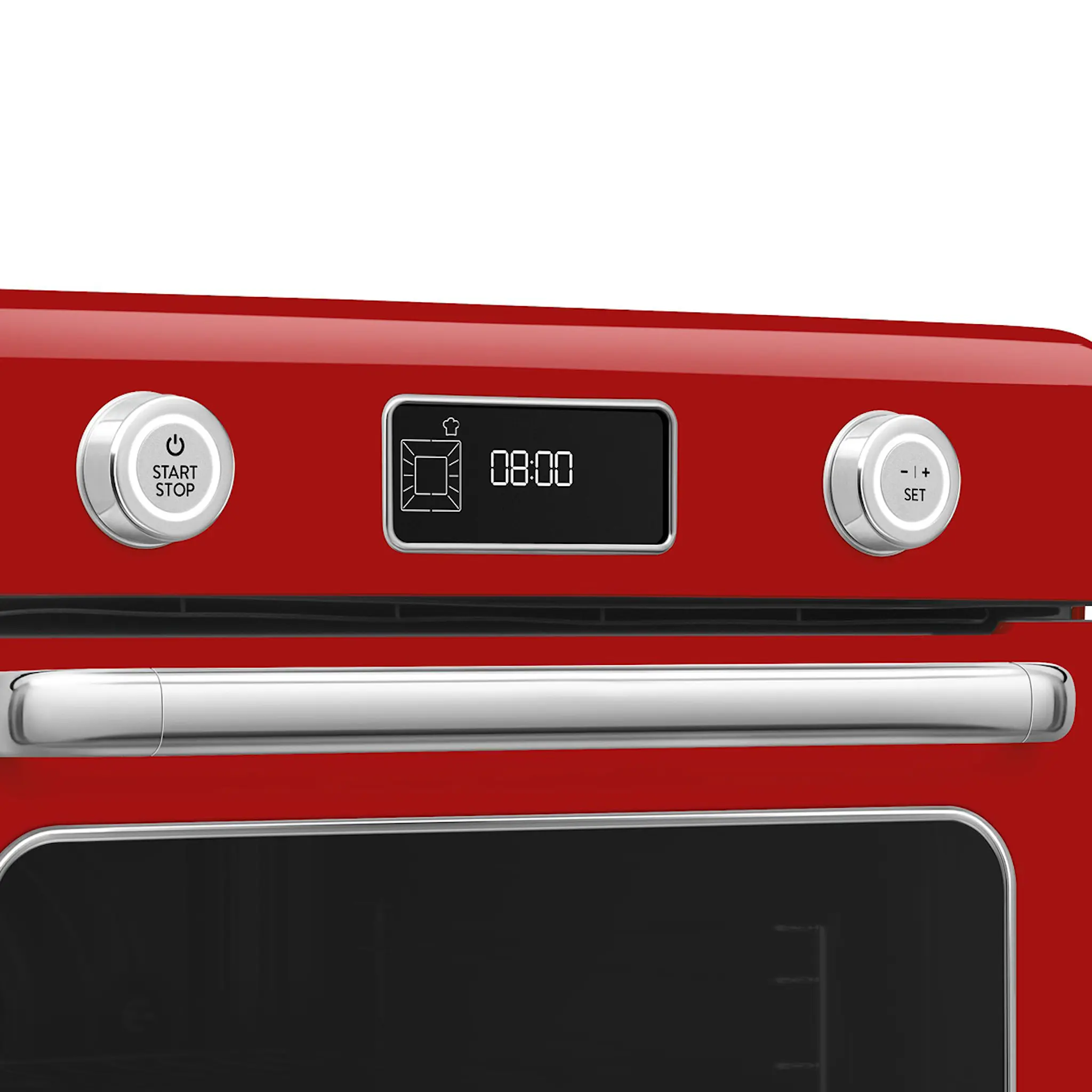 Smeg Smeg fristående ångugn COF01 röd