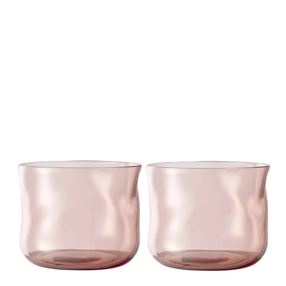 Swirl tumbler glass small 24 cl 2 stk Slit