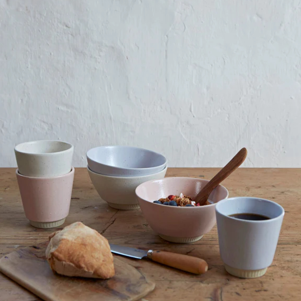 Knabstrup Keramik Colorit kopp 25 cl rosa