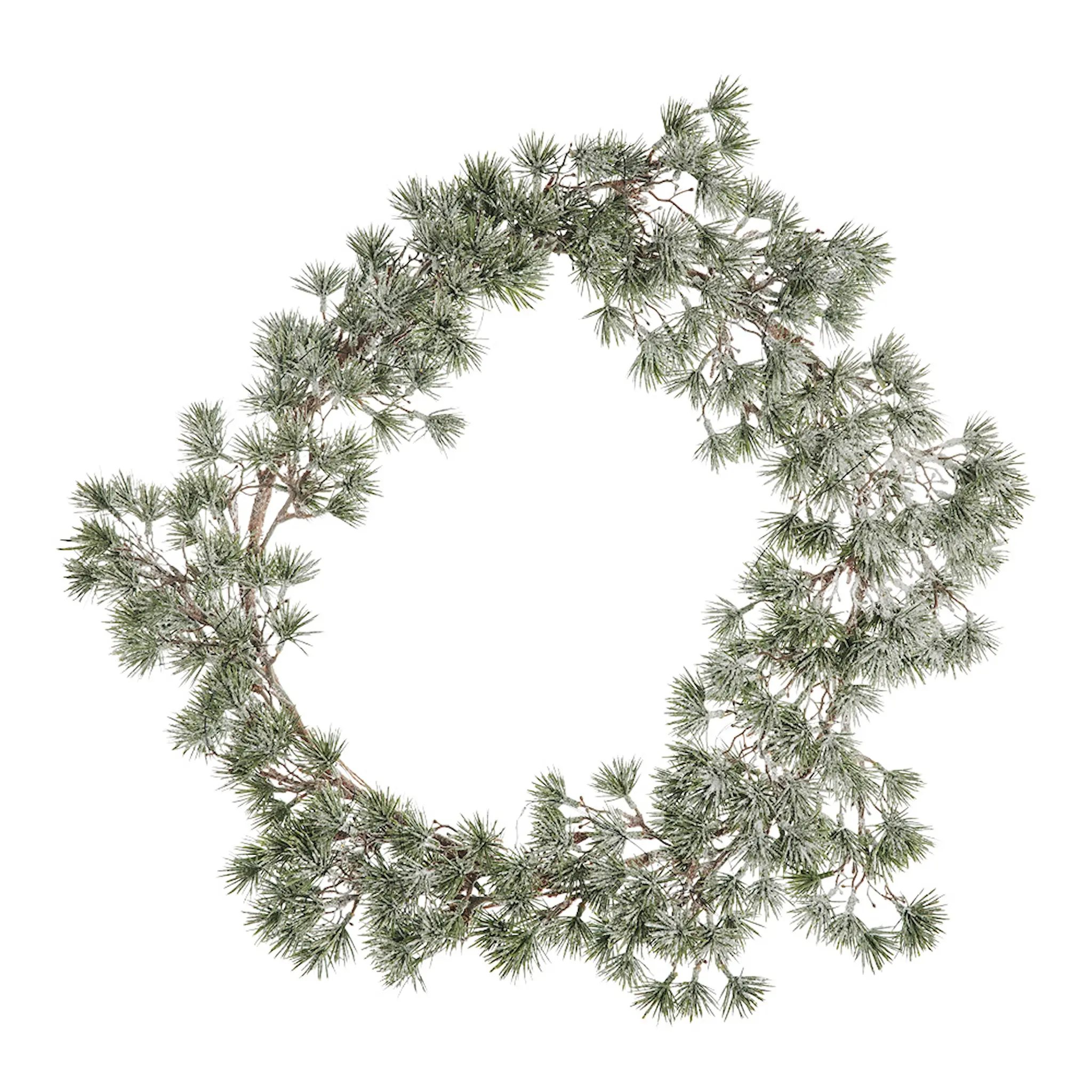 Lene Bjerre Vintia krans 55x10 cm grön/vit