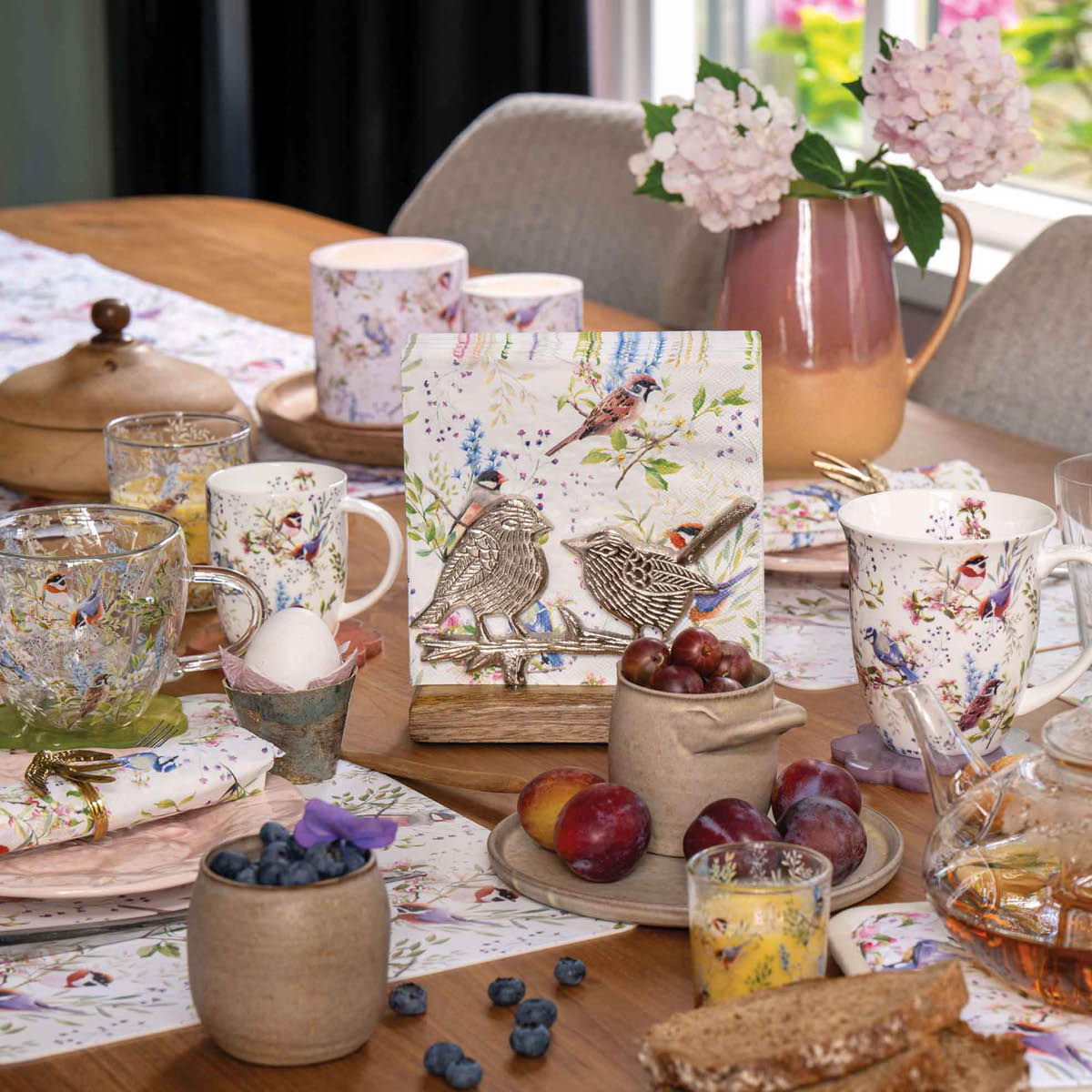 Ambiente Servetti 33x33 cm 20 kpl Busy Birds