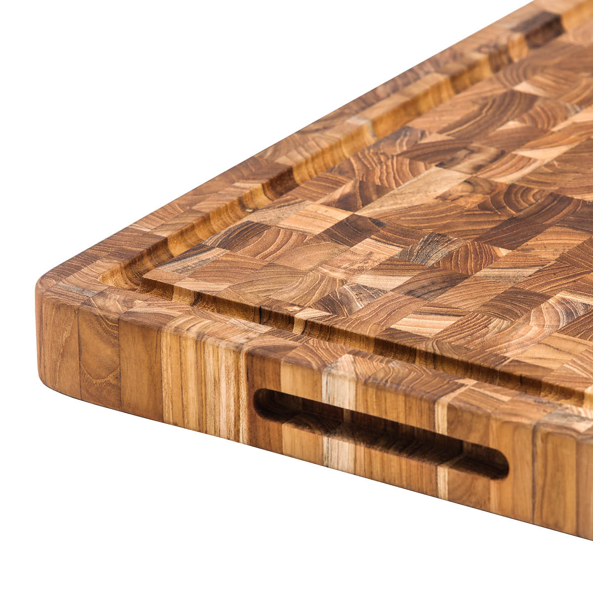 Teakhaus Butcher Block skär- och serveringsbräda 42x30,5 cm teak