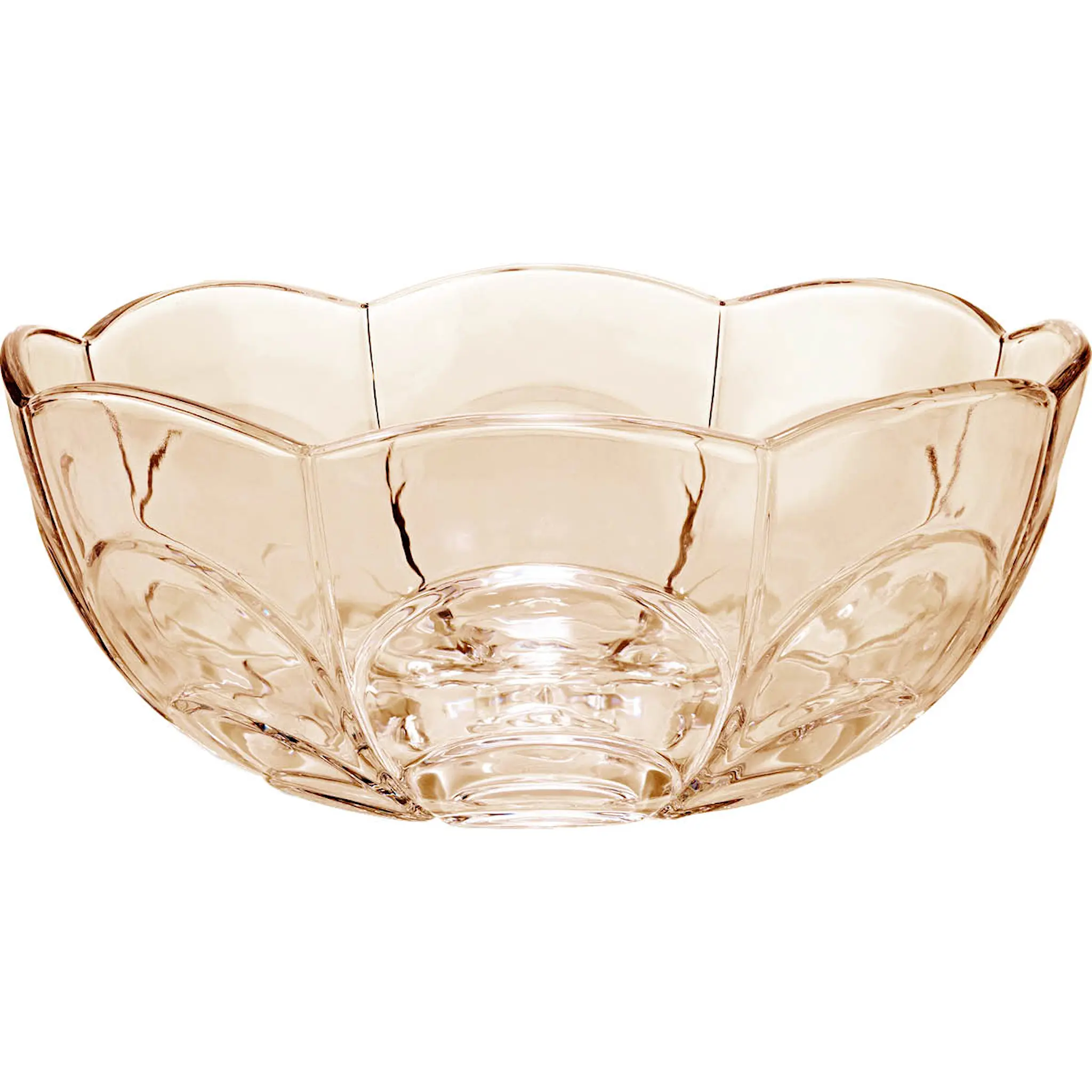 Holmegaard Lily Skål 23 cm Toffee Rose