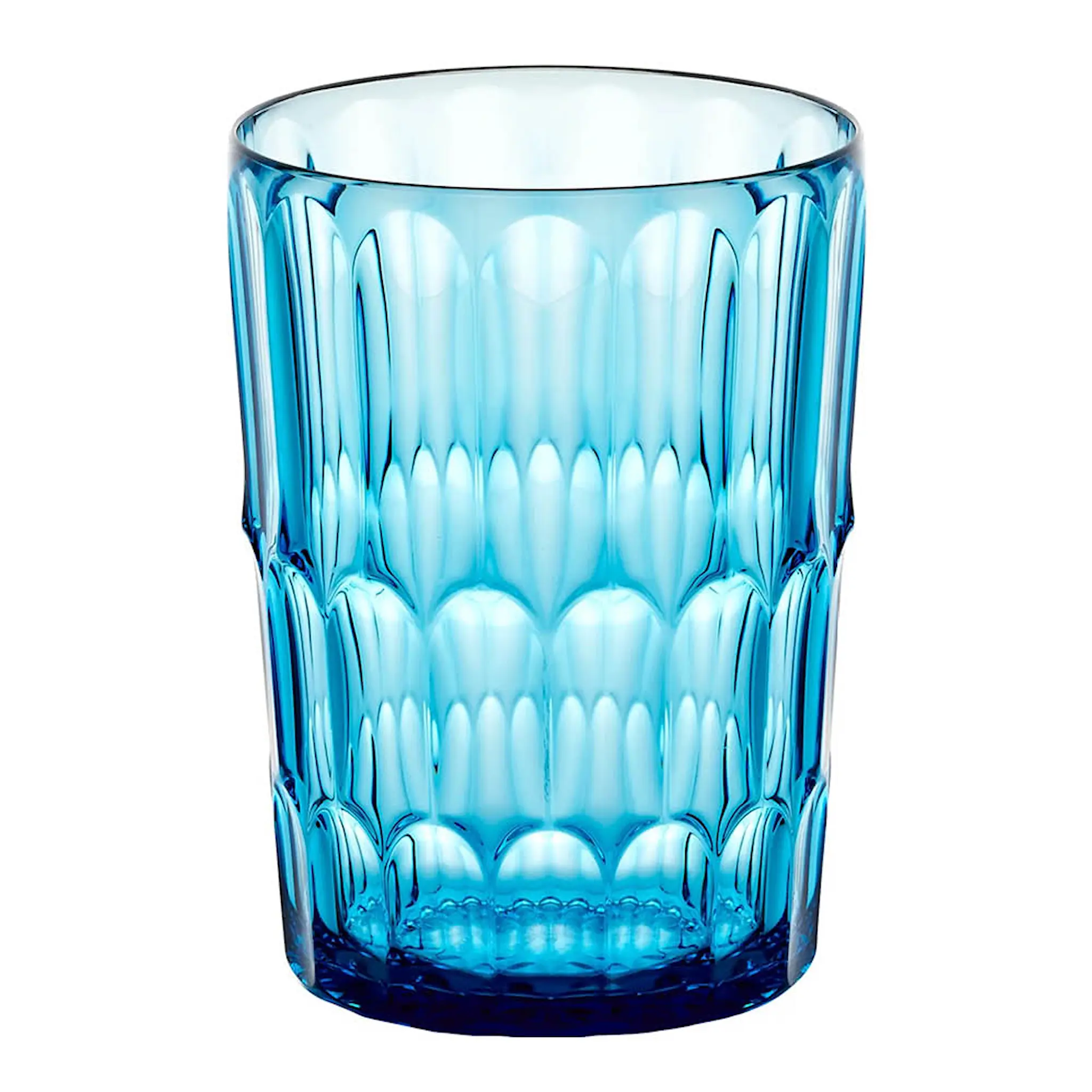 Guzzini Vanity tumbler hög 48 cl bioplast Mönster 2 Sea blue