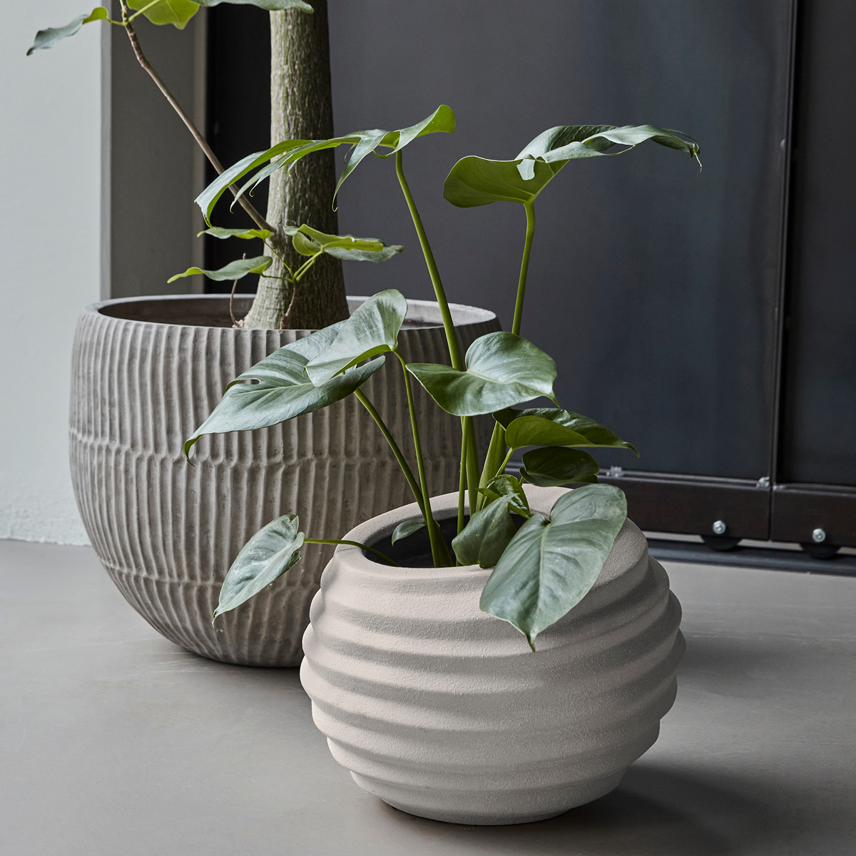 House Doctor Happ Kukkaruukku 30 cm Off-White