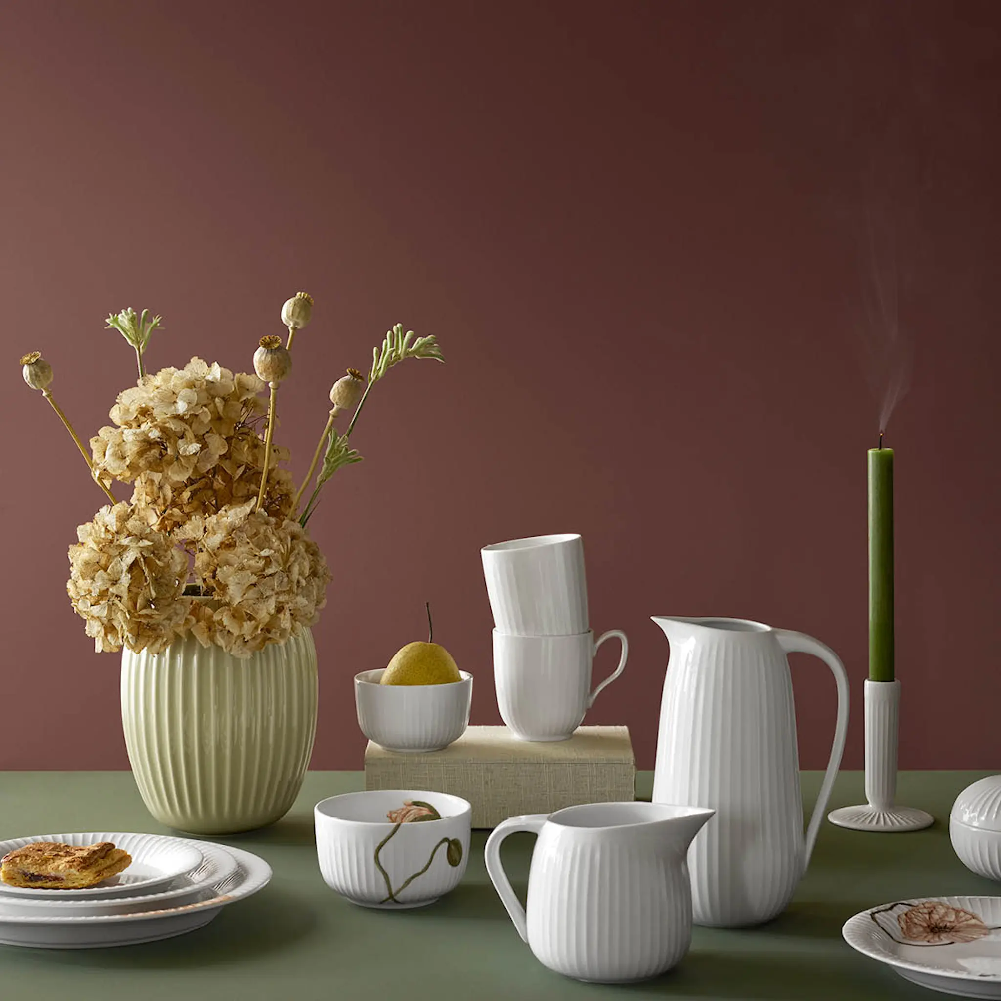 Kähler Hammershøi Kastikekaadin 66 cl Valkoinen