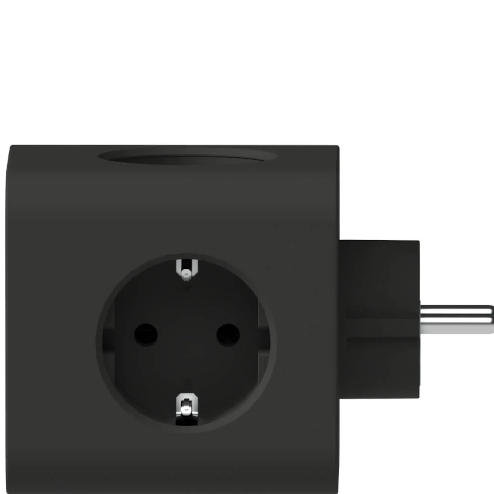 Kreafunk Ampie grenuttag med USB-A & USB-C svart