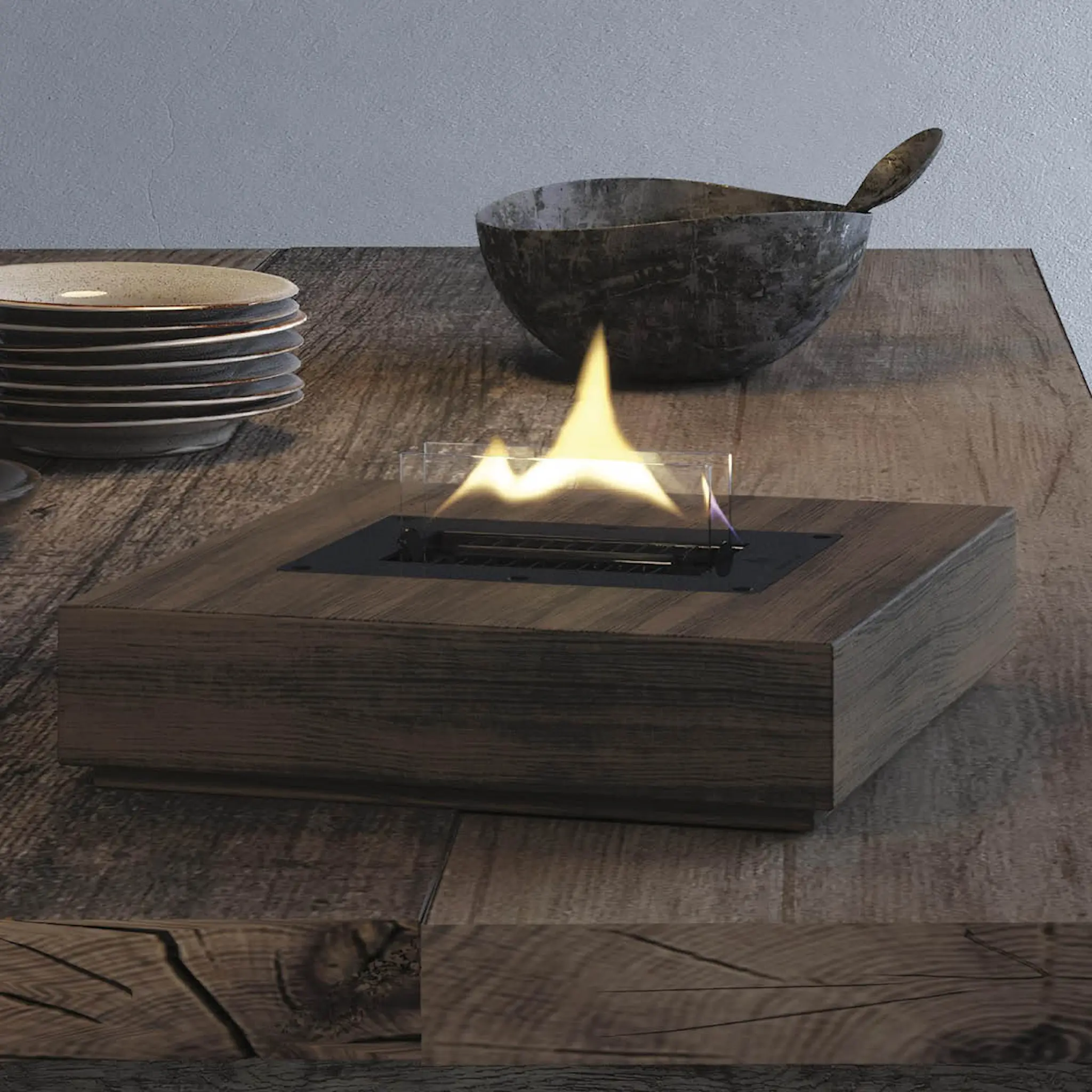 Tenderflame Holly 90 Sisustustuli Musta