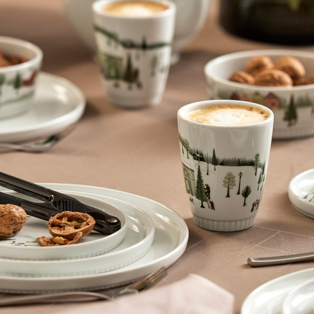 Pillivuyt Vinter krus 27 cl Ildfast porselen hvit