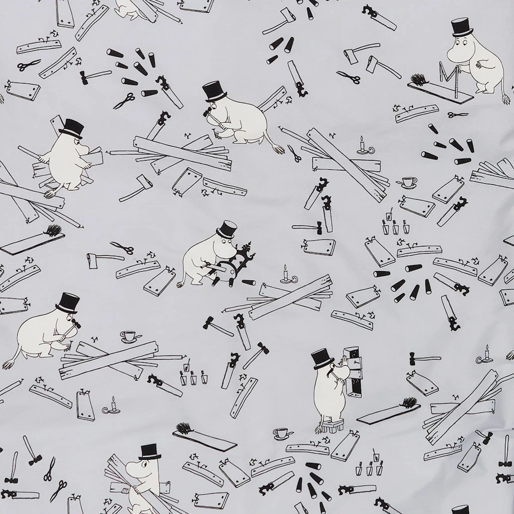 Moomin Arabia Muumi Pussilakanasetti 150x210 cm Muumipappa