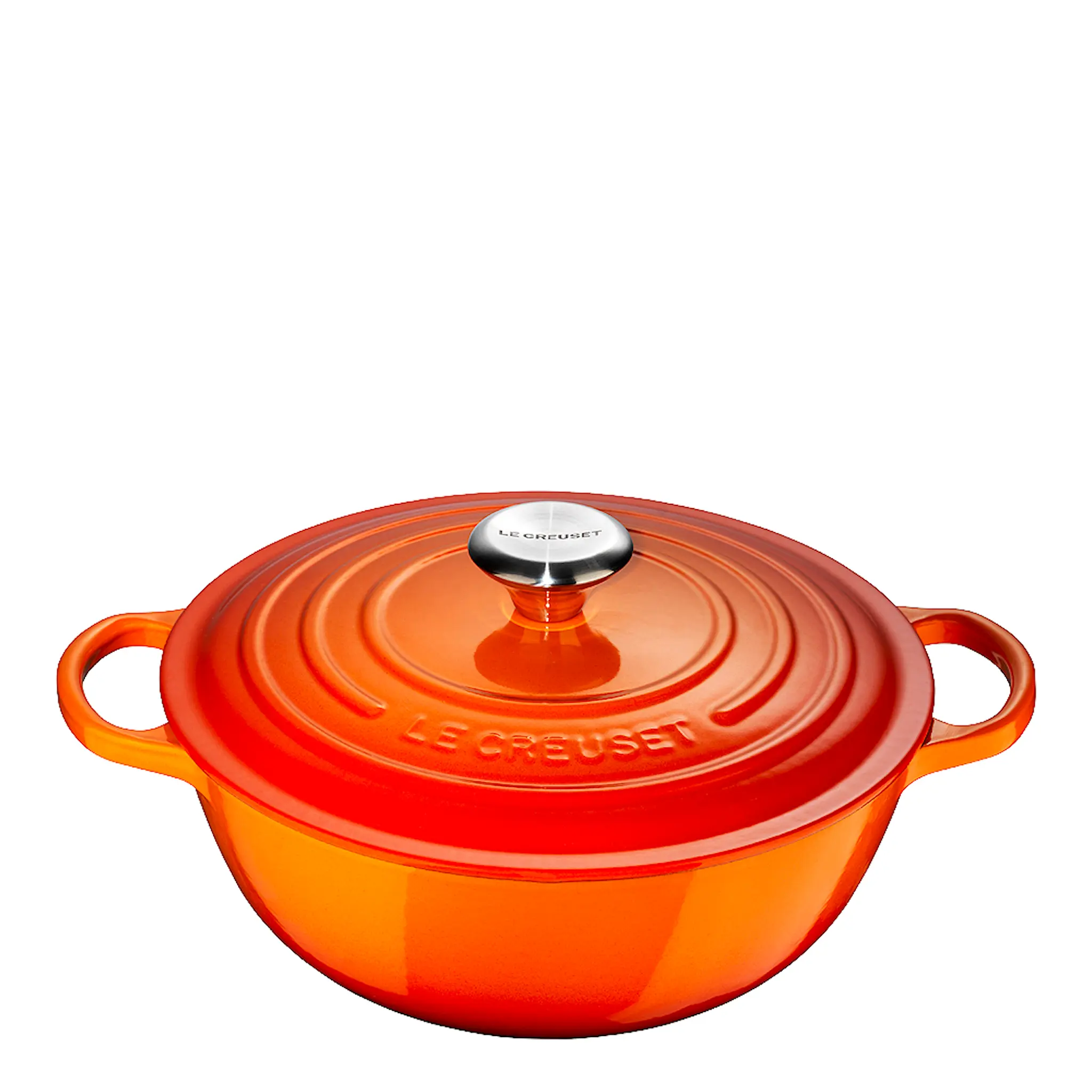 Le Creuset Gjutjärnsgryta rund 32 cm 7 L volcanic