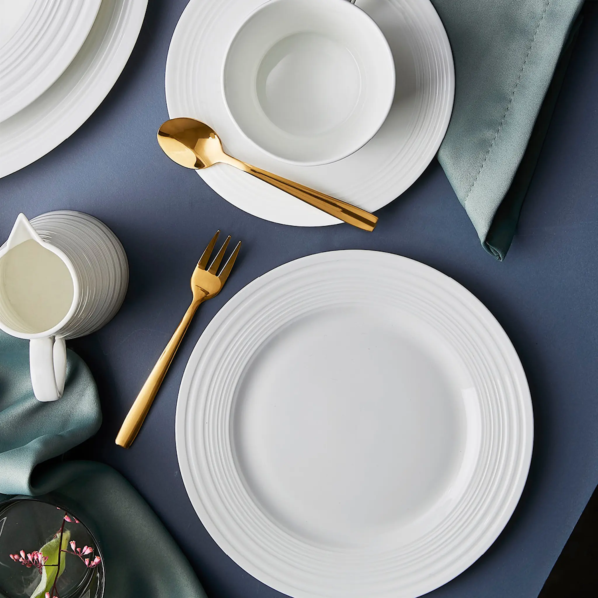 Aida Raw Kakkuhaarukka 6 kpl Kulta