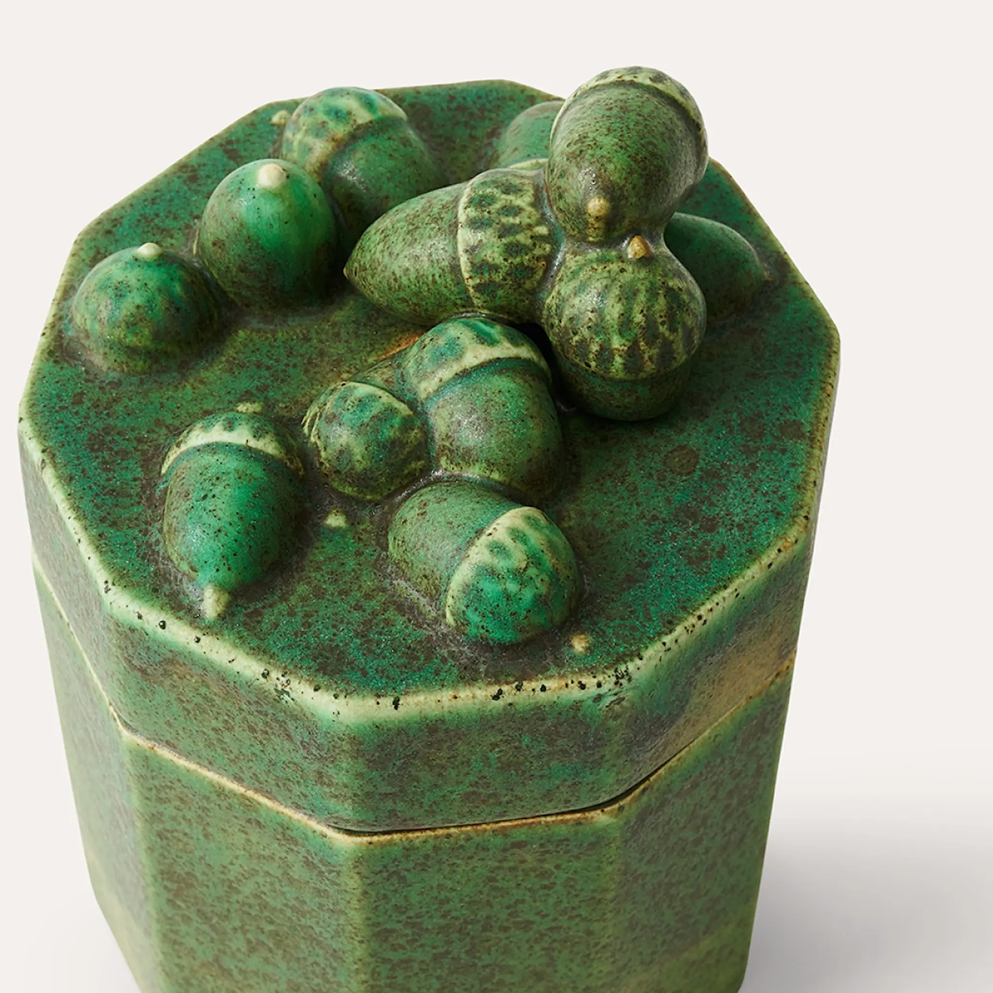 Sthål Arabesque duftlys lemongrass 17 cm acorn moss