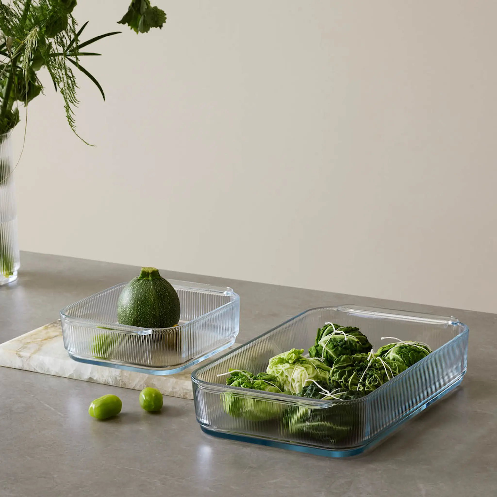 Stelton Pilastro ildfast form 19,7x17,3 cm klar