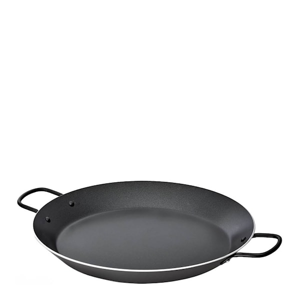 Paella paellapanna 38 cm aluminium svart