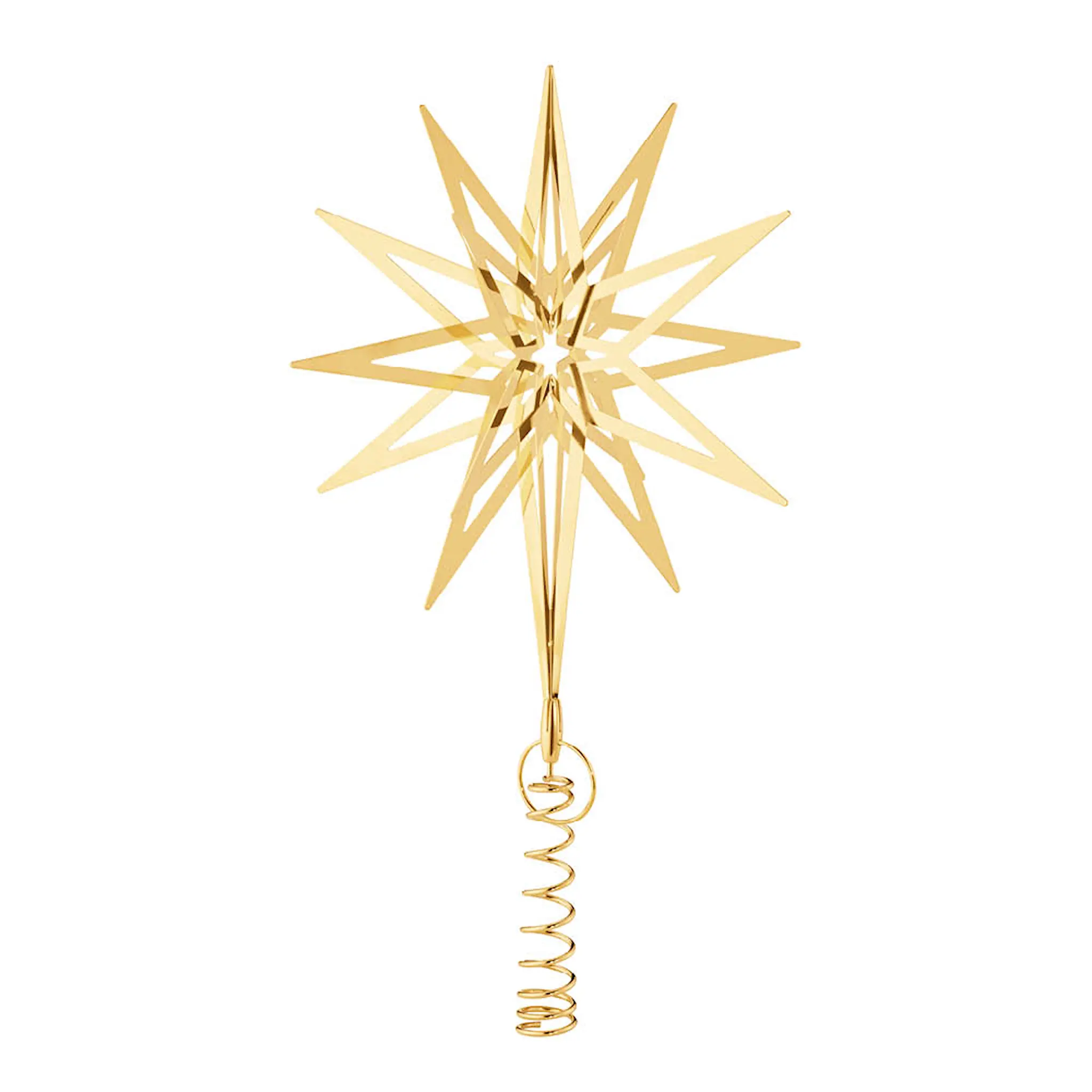 Georg Jensen Jul 2025 Lyra toppstjärna mellan 22,5 cm guld