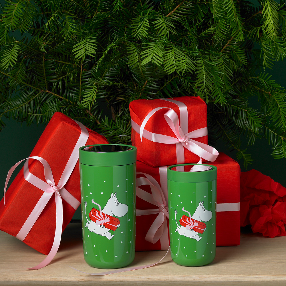 Stelton Mummi To Go Click termokopp 0,4L Moomin present