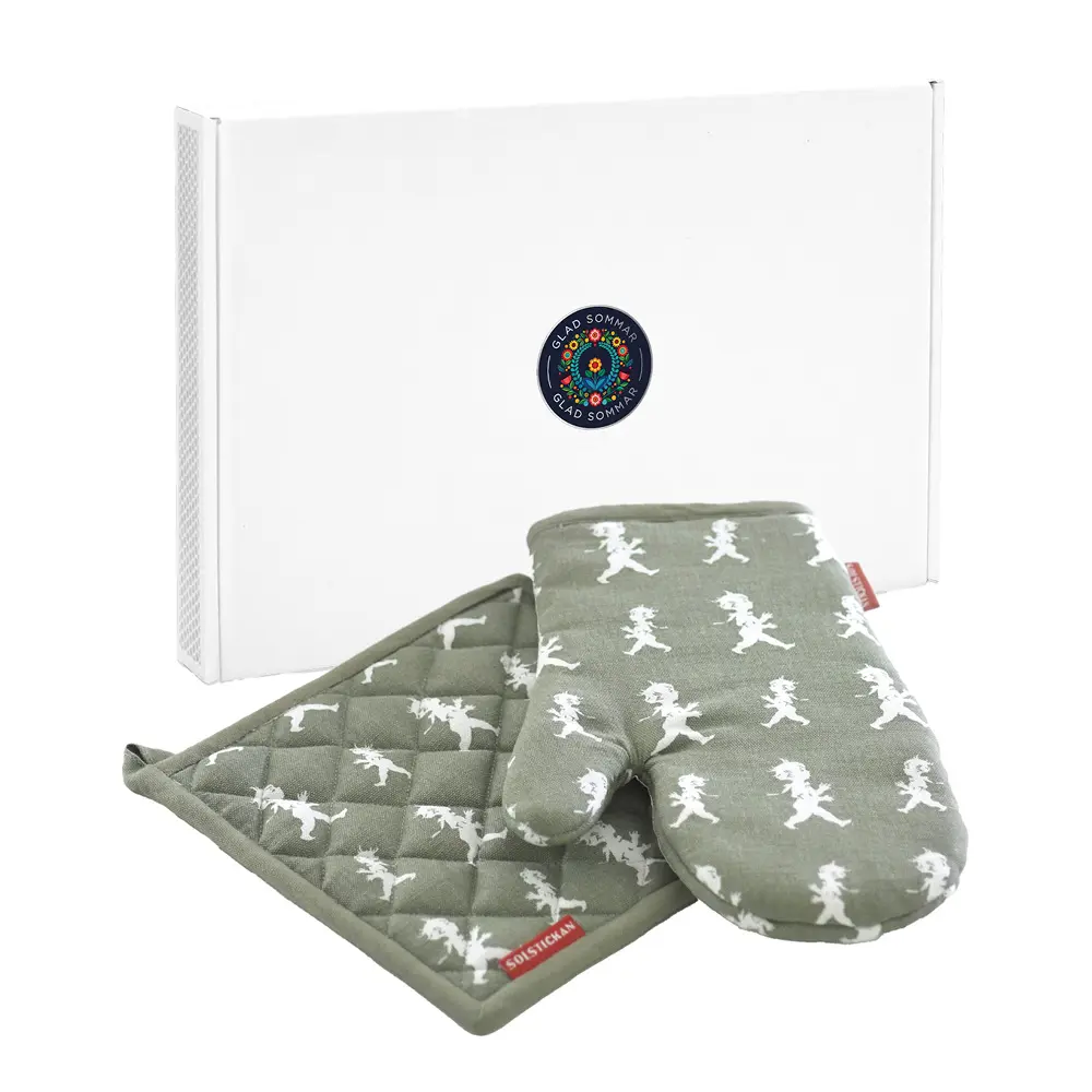 Solstickan Patakinnas ja Grillihanska Vihreä