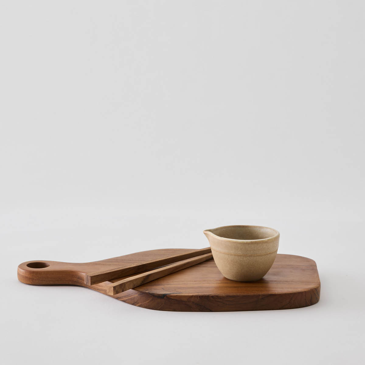 Tell Me More Teak ätpinnar 23 cm trä