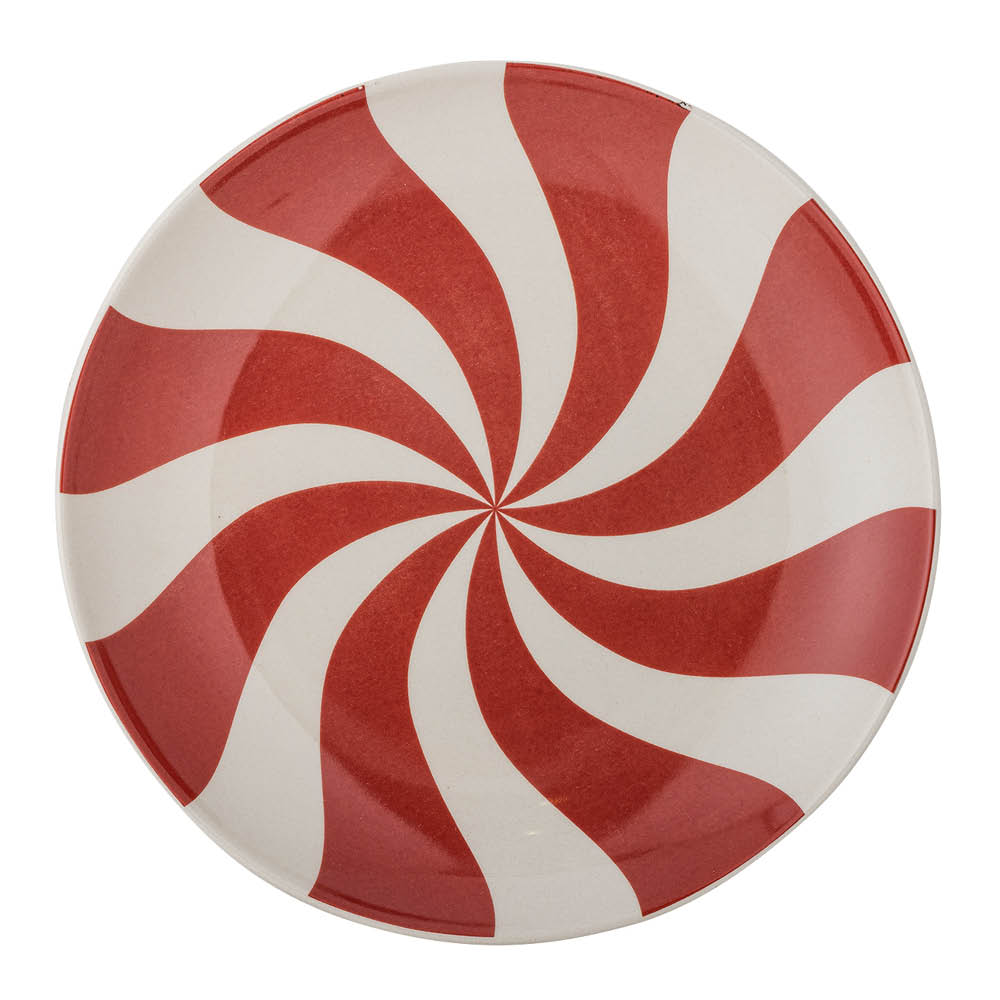 Bloomingville Yule tallerken 23 cm julemotiv multi