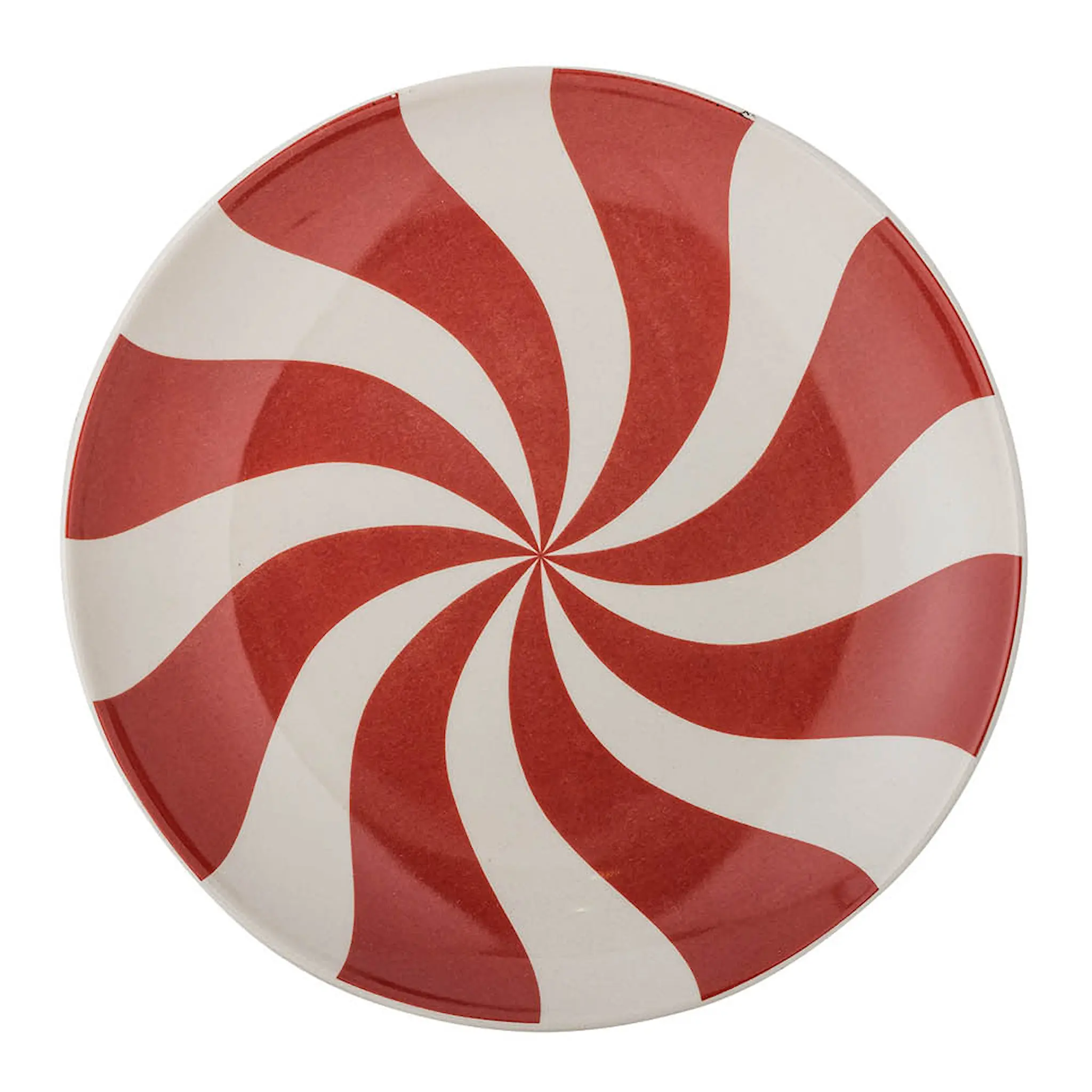 Bloomingville Yule tallrik 23 cm julmotiv godis