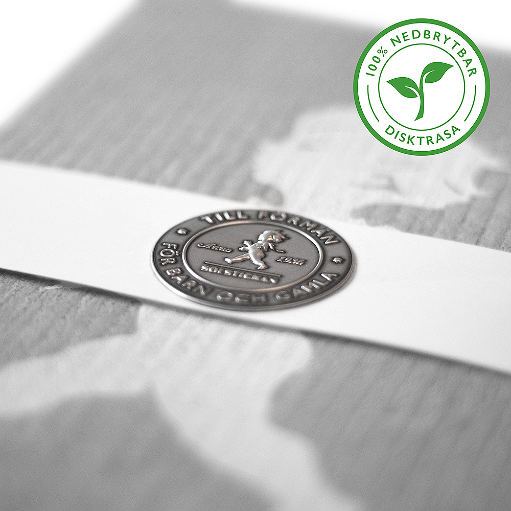 SOLSTICKAN Oppvaskklut 2 stk grå