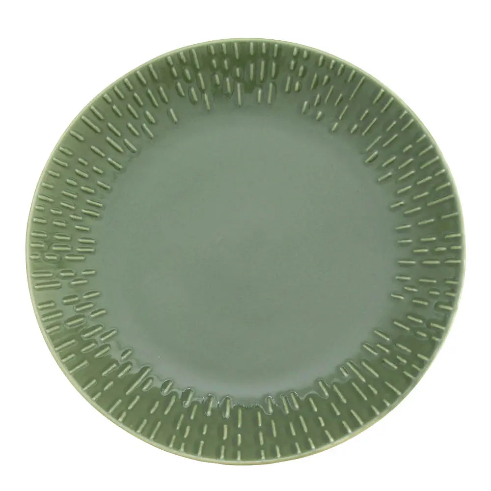 Confetti Lautanen 21 cm Olive