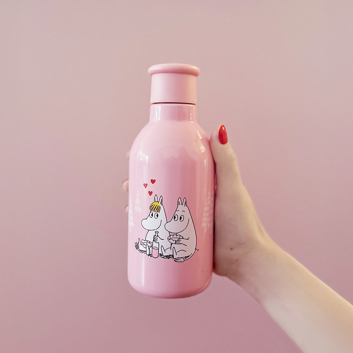 RIG-TIG Mumin Drink-It termosflaska 0,5 L moomin love